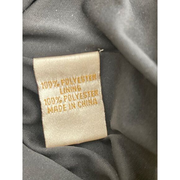 Aidan Mattox Women Black Sleeveless Sequined Lace Dress Size 4 - Picture 9 of 11